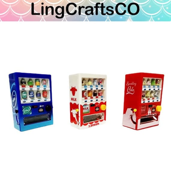 Miniature Drinks Vending Machine