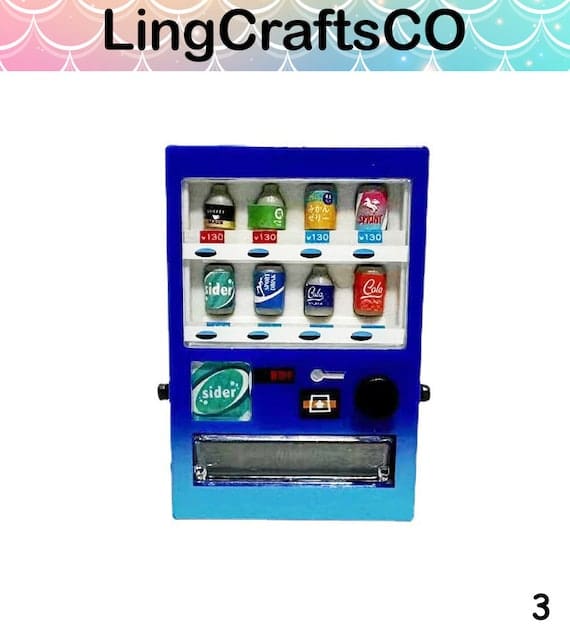 Miniature Drinks Vending Machine