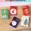 10PCS Miniature Christmas Cards