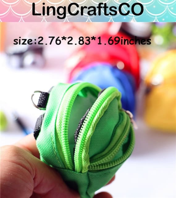 Miniature Zipper Backpack