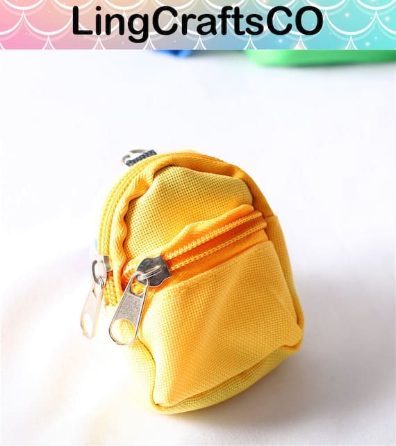 Miniature Zipper Backpack