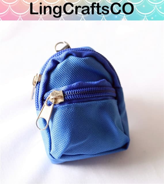 Miniature Zipper Backpack