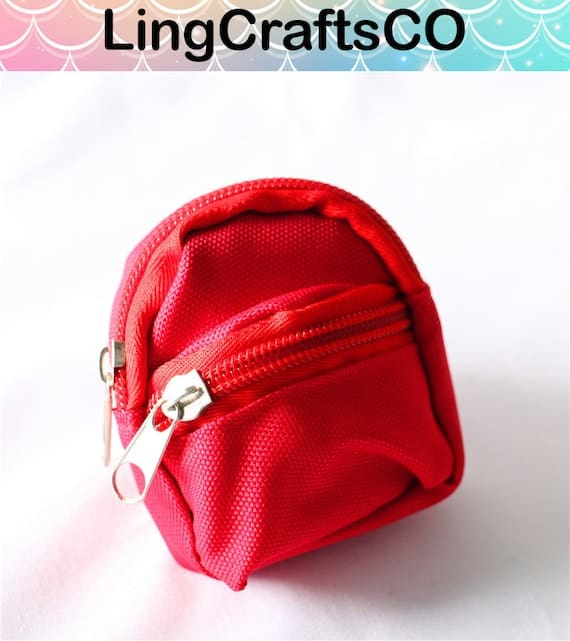 Miniature Zipper Backpack