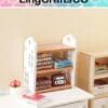 Miniature House Shape Storage Rack