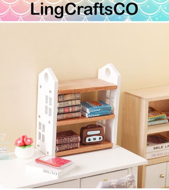 Miniature House Shape Storage Rack