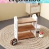 Miniature House Shape Storage Rack