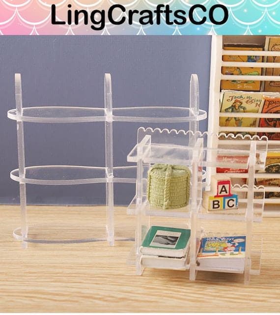 Miniature Acrylic Display Shelf