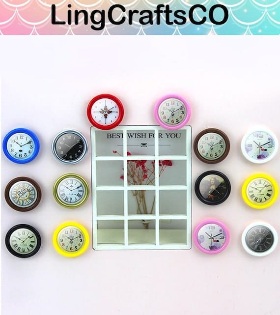 Miniature Round Wall Clock