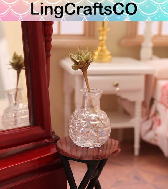 Miniature Transparent Vase