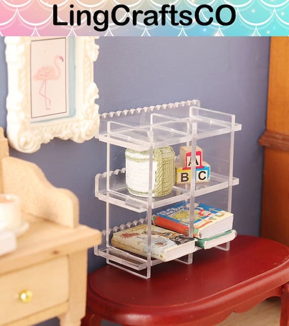 Miniature Acrylic Display Shelf