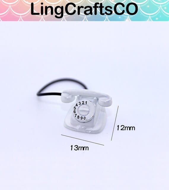 Miniature Rotary Telephone Model