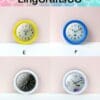 Miniature Round Wall Clock