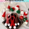 Miniature Christmas Scarf Set