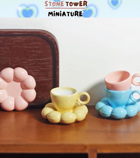 Miniature Tea Cup Set