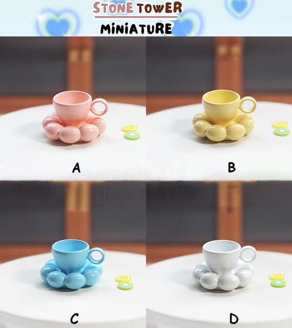 Miniature Tea Cup Set