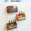 Wine Rack Miniature Wood