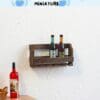 Wood Wine Rack Miniature