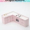 Miniature Kitchen Cabinets Set