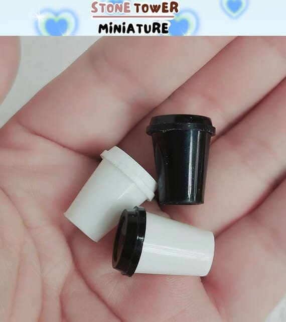 2PCS Miniature Portable Coffee Cup