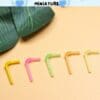 5PCS Miniature Colorful Straws