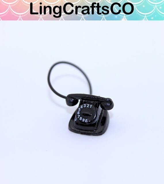 Miniature Rotary Telephone Model