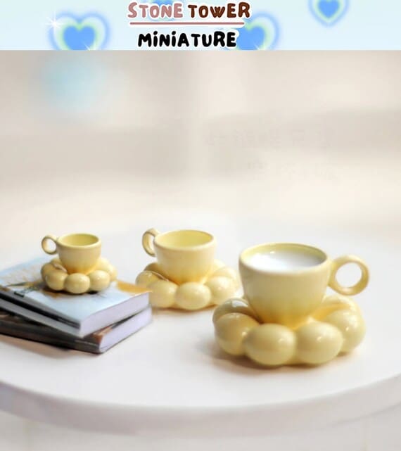 Miniature Tea Cup Set