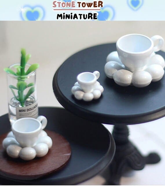 Miniature Tea Cup Set