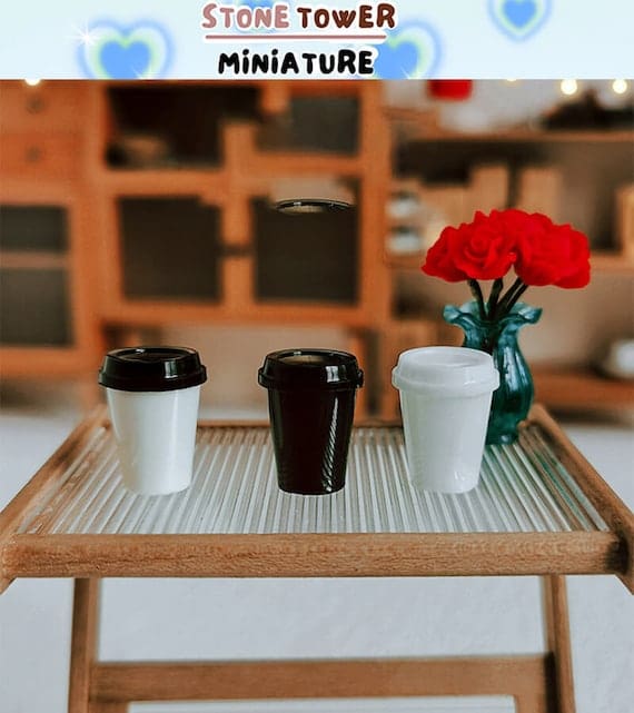 2PCS Miniature Portable Coffee Cup