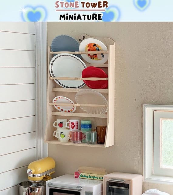 Dollhouse Kitchen Rack