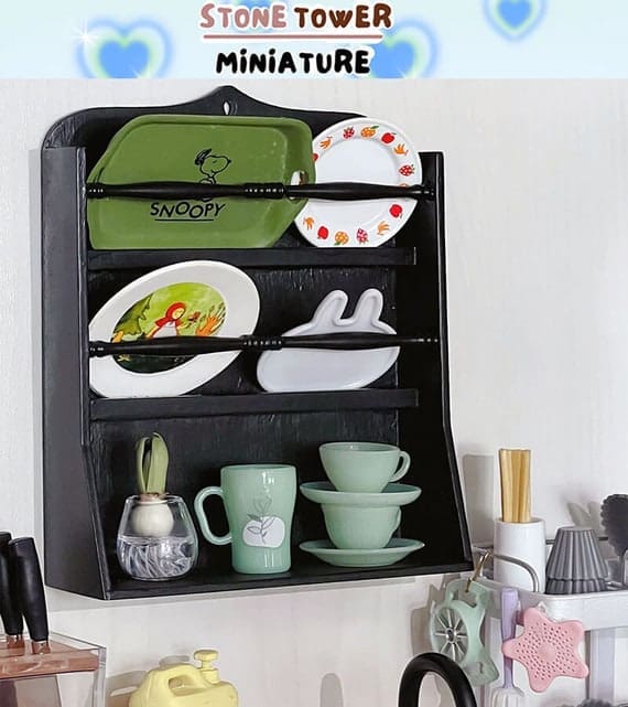 Dollhouse Kitchen Rack