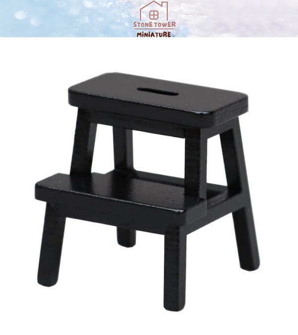 Miniature Step Stool Chairs