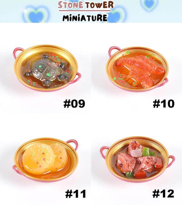 Miniature Dry Pot Food