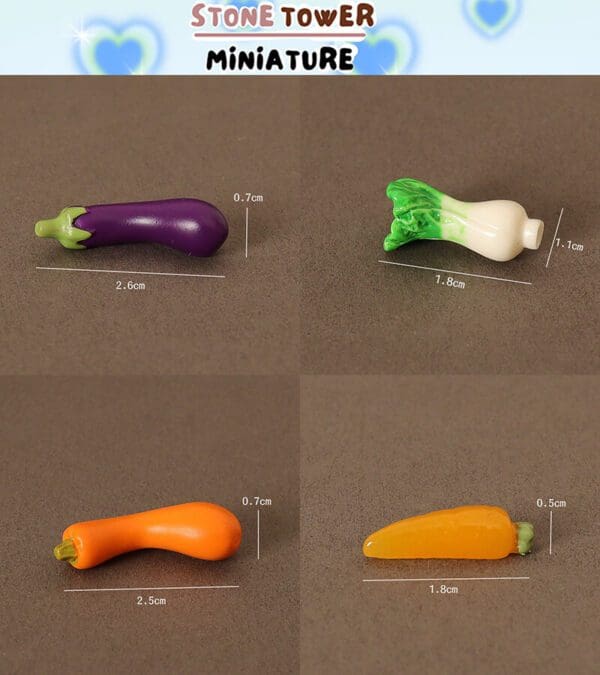 Miniature Fresh Vegetable Food