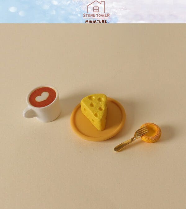 Miniature Cheese Set Food