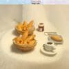 Miniature Simulation Bread Set