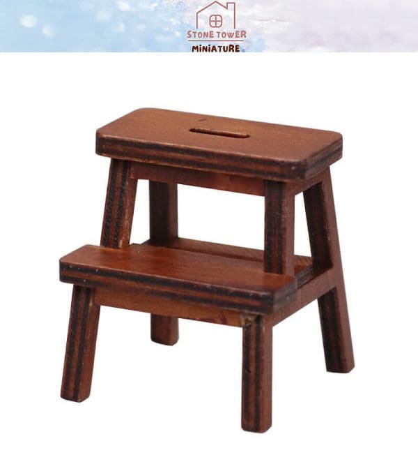 Miniature Step Stool Chairs