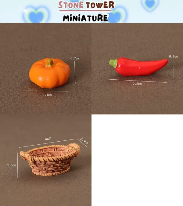 Miniature Fresh Vegetable Food