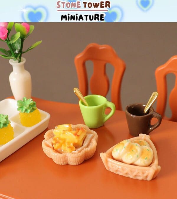 Miniature Breakfast Food