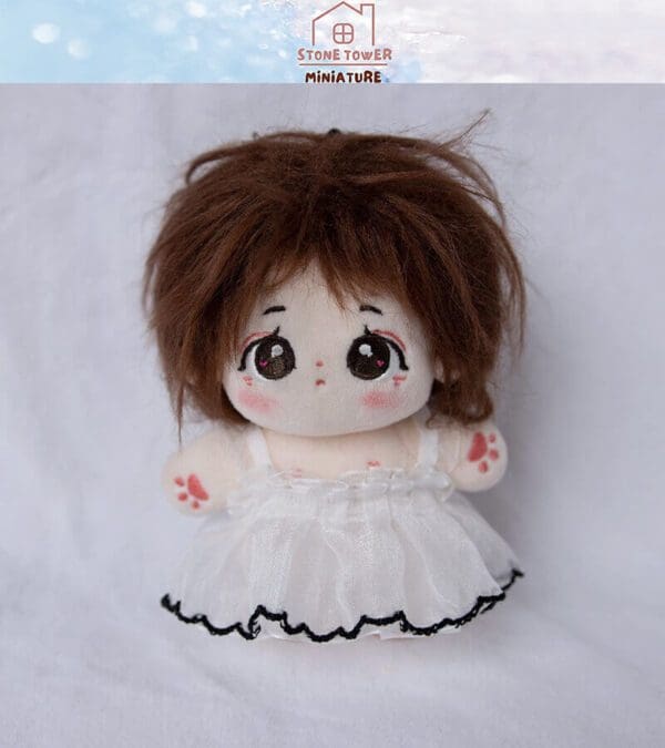 10CM Cotton Doll Lace Dress