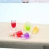 Colorful Dollhouse Drink Set