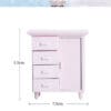 Miniature Wooden Pink Cabinet