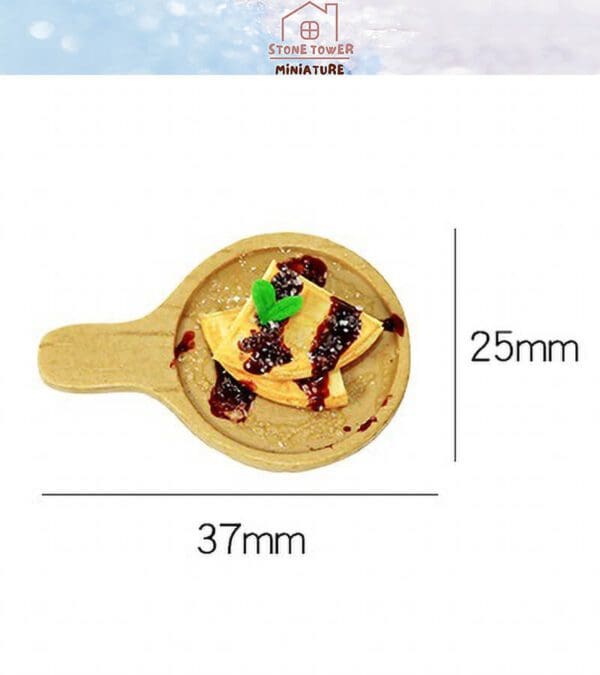 Miniature Waffles Dessert