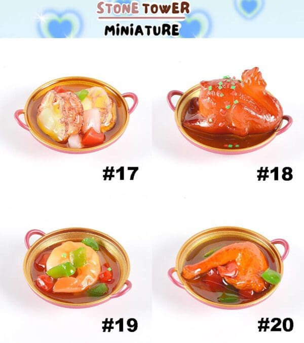 Miniature Dry Pot Food