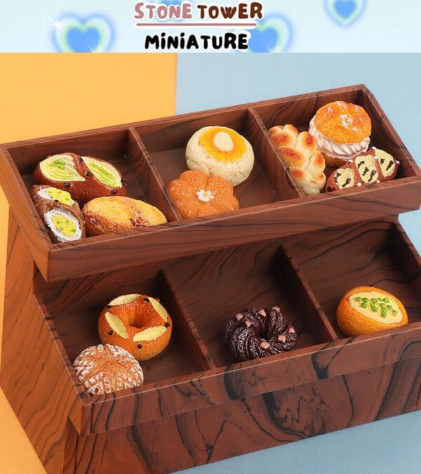 Miniature Sweet Bread Food