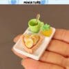 Miniature Breakfast Food