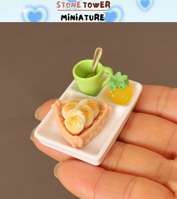 Miniature Breakfast Food