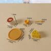 Miniature Cheese Set Food