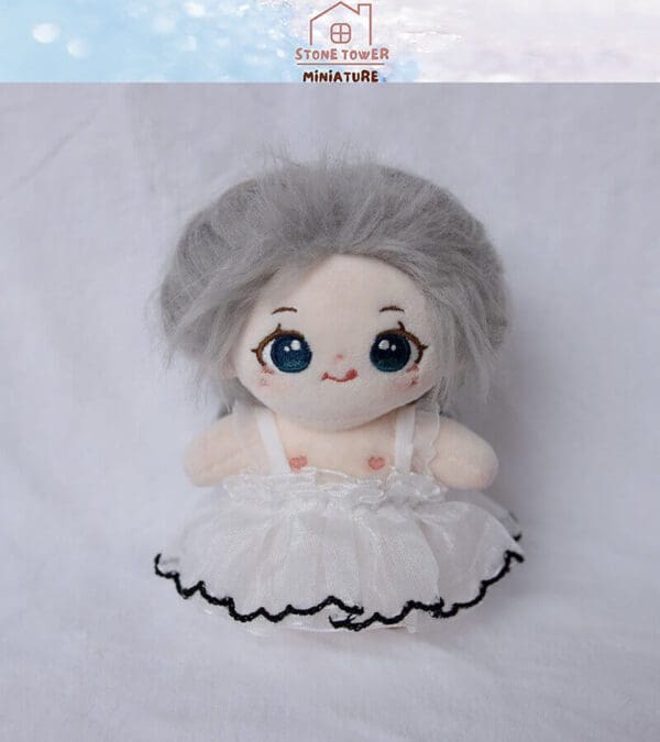 10CM Cotton Doll Lace Dress