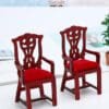 Miniature Red Sofa Chairs