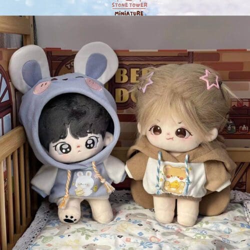 20CM Cotton Doll Animal Hoodie